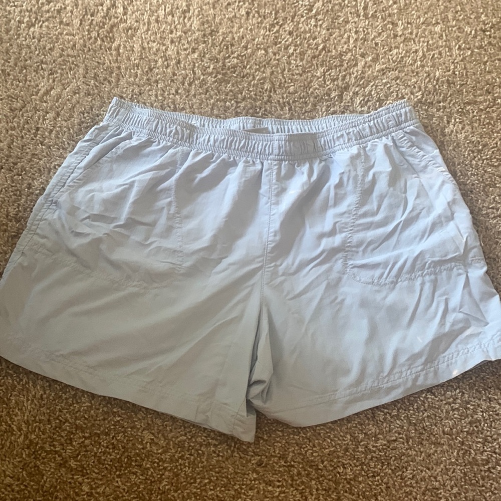 Columbia light blue shorts